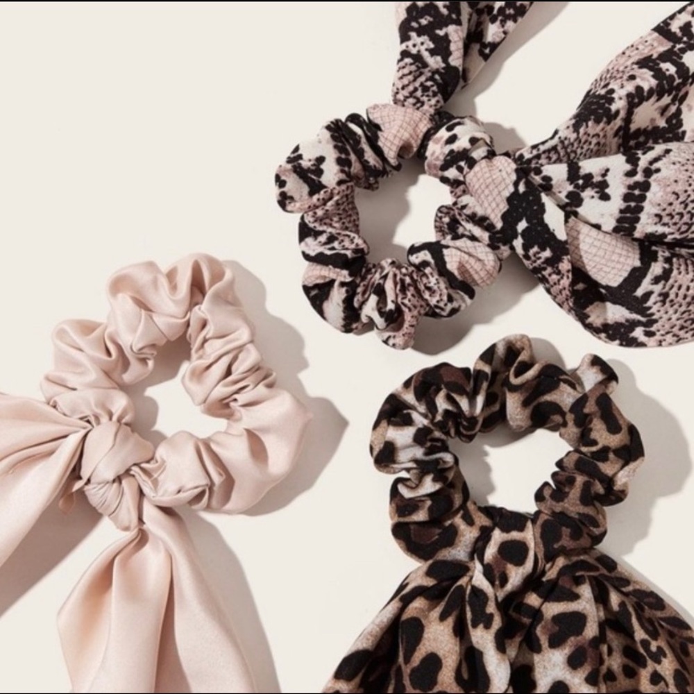 Animal Print Hair Tie Bundle